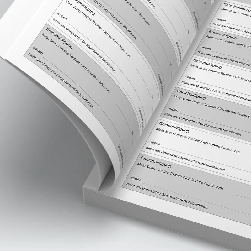 Softcover Klebebindung